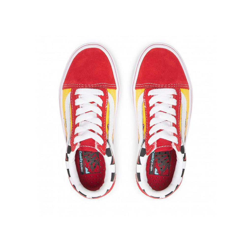 Sneakers Uy Comfycush Old Skool (Flame) - Rouge - Enfant