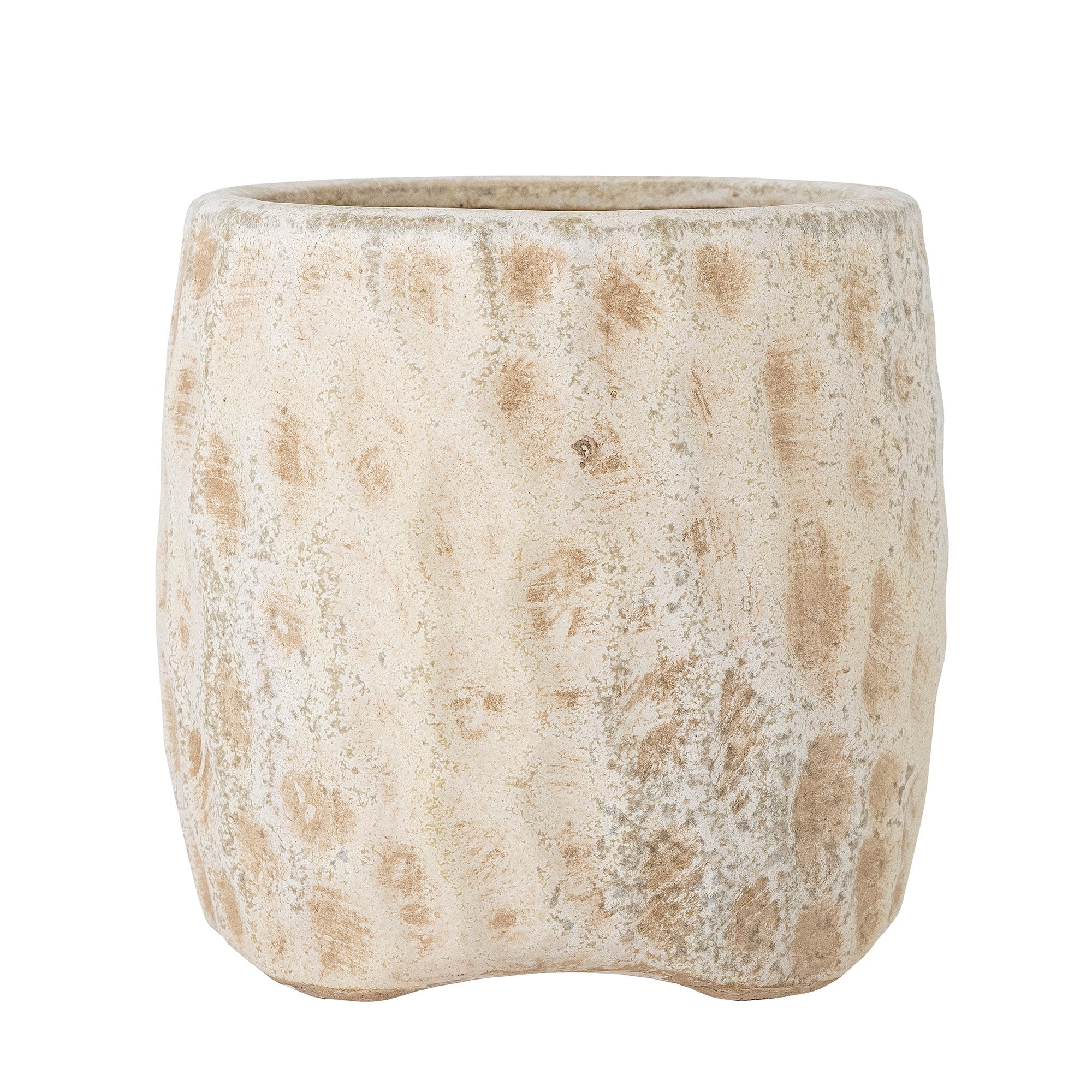 Mawni - Cache-Pot Déco - Naturel - Terre Cuite