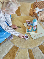 Sun - Tapis - Jaune - Laine