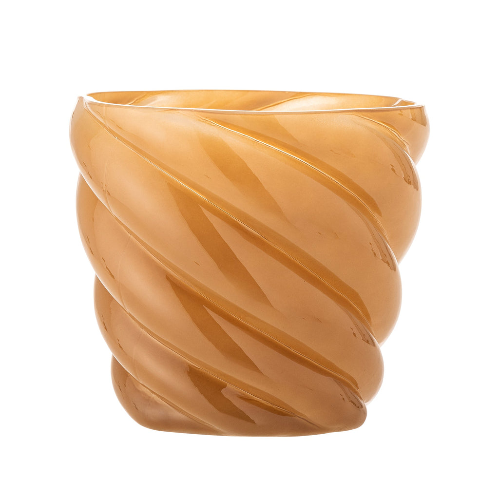 Callo - Cache-Pot - Jaune - Verre
