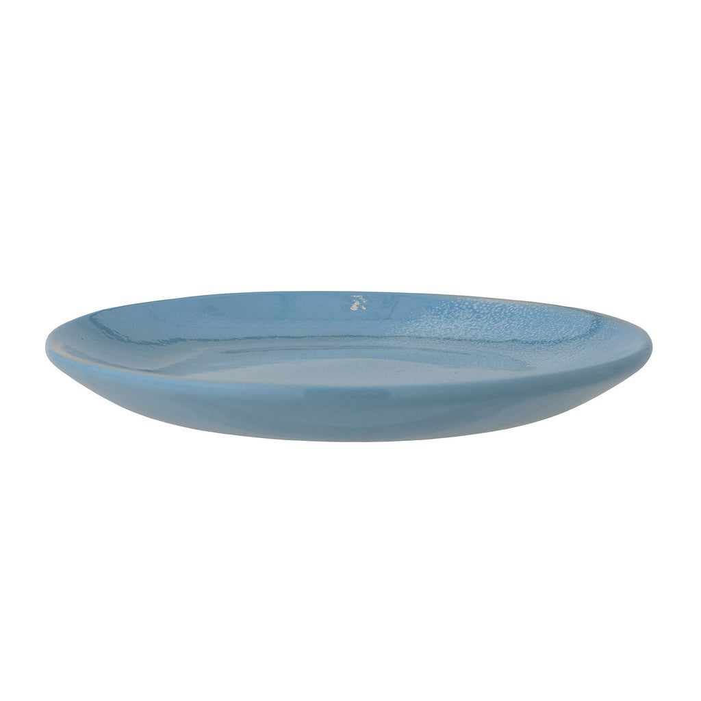 Safie - Assiette - Bleu - Grès