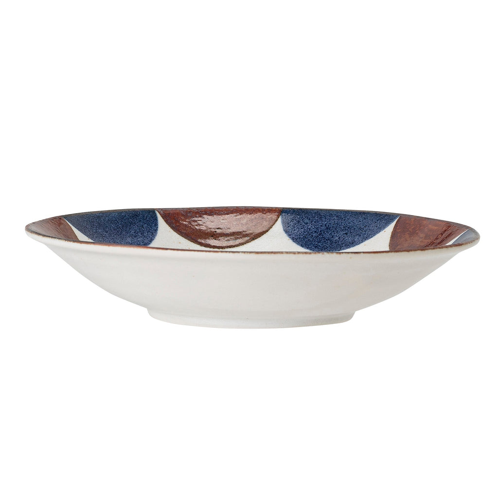 Camellia - Assiette Creuse - Bleu - Porcelaine
