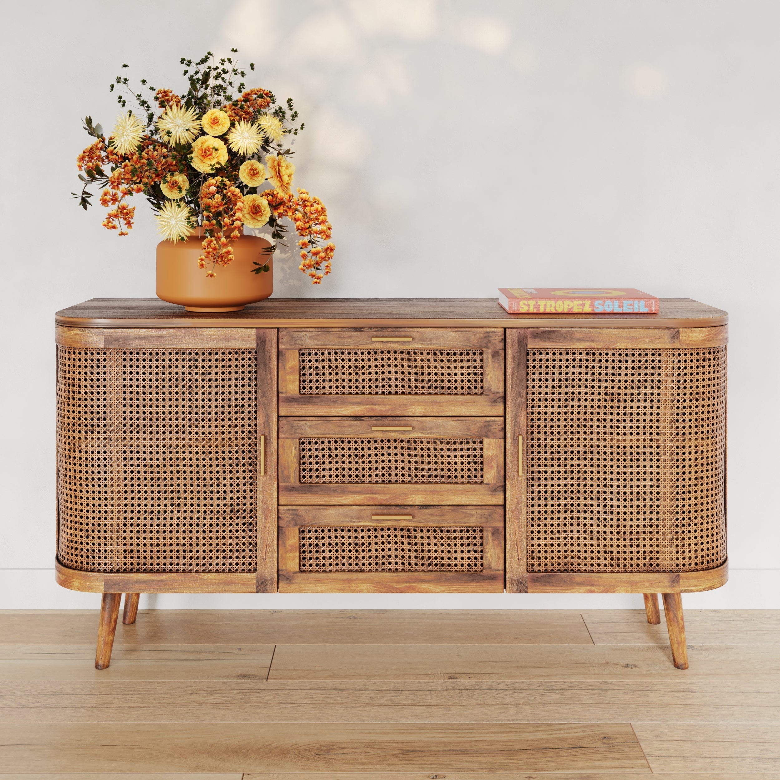 wava buffet 2 portes cannage focus