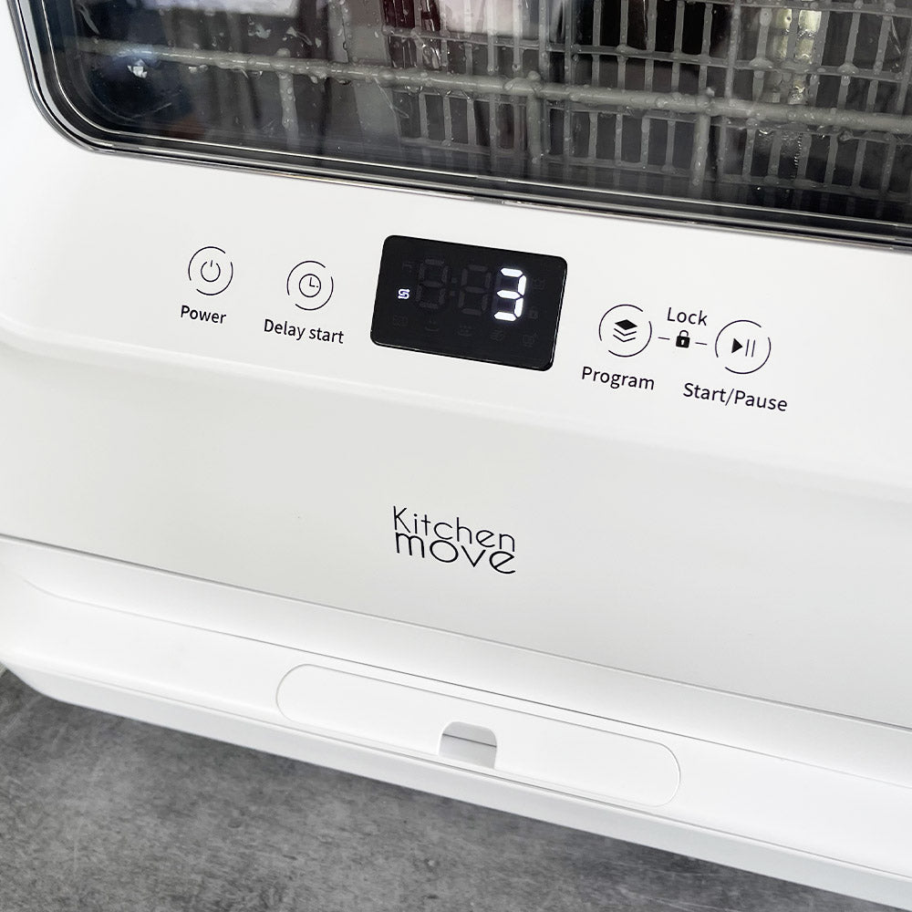 Mini Lave Vaisselle Compact Wash Clean - Blanc