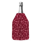 Napa - Lot De 2 Rafraîchisseurs De Bouteille Souple Vins - Textile