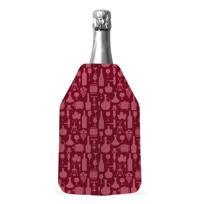Napa - Lot De 2 Rafraîchisseurs De Bouteille Souple Vins - Textile