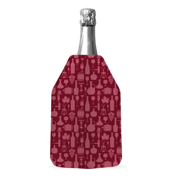 Napa - Lot De 2 Rafraîchisseurs De Bouteille Souple Vins - Textile