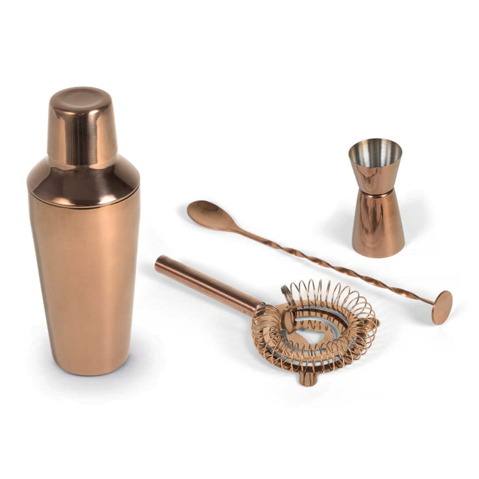 Roma - Set À Cocktail - Or Rose - Métal - 800ml