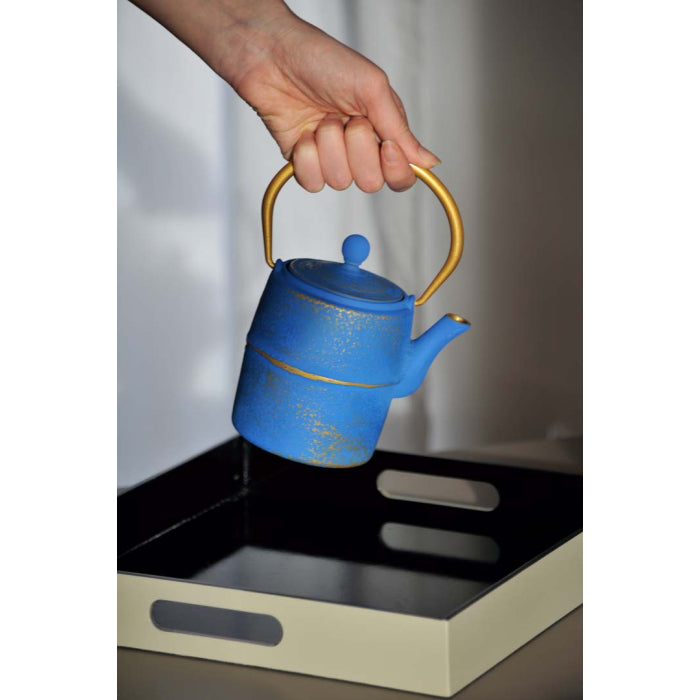 Osaka - Théière - Bleue - Métal - 600ml
