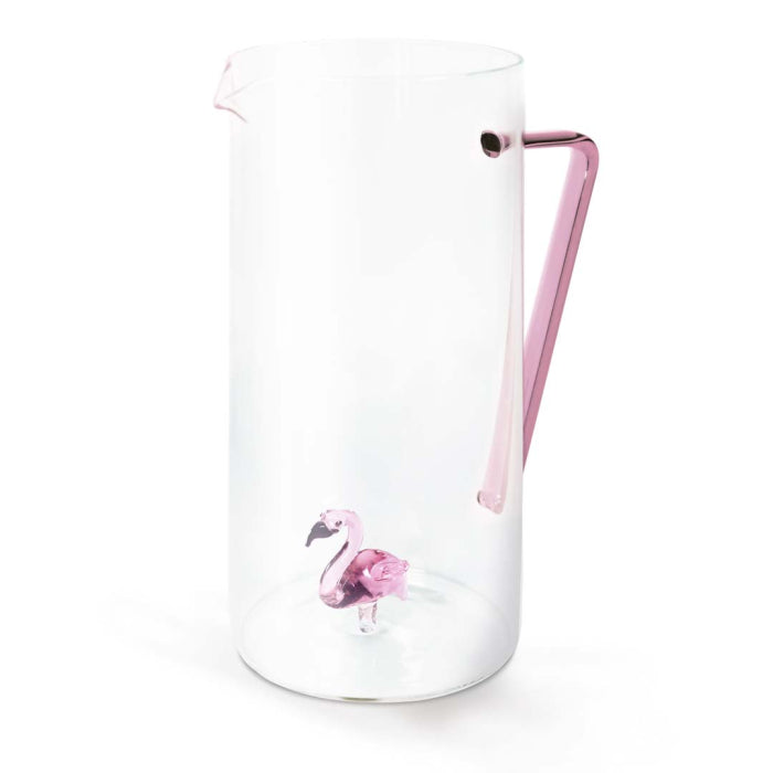 Monterey - Pichet Flamant Rose - Verre Borosilicate - 1,2L