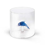 Monterey - Lot De 2 Gobelets Dauphins - Verre Borosilicate - 250ml
