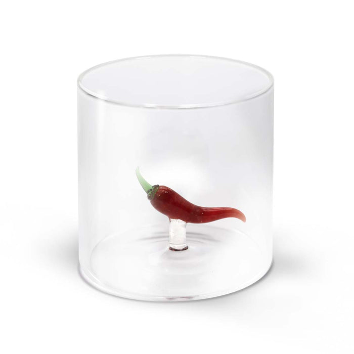 Monterey - Lot De 2 Gobelets Piments - Verre Borosilicate - 250ml