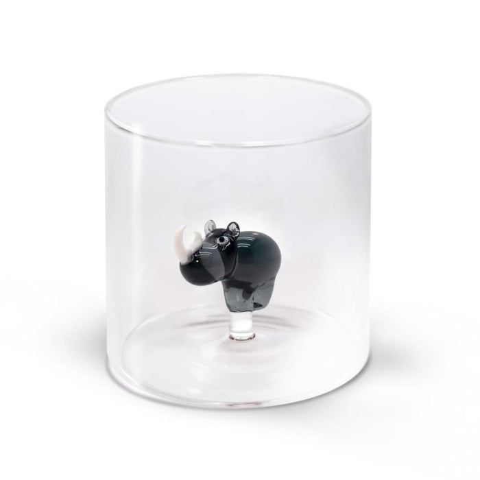 Monterey - Lot De 2 Gobelets Rhinoceros - Verre Borosilicate - 250ml