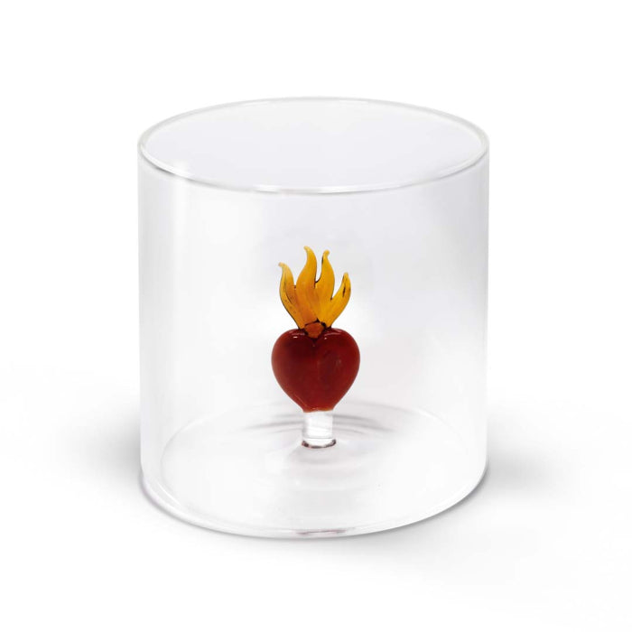 Monterey - Lot De 2 Gobelets Coeur Sacres - Verre Borosilicate - 250ml