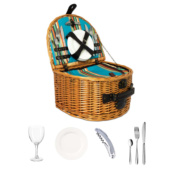 Austin - Panier Pique-nique - Miel - Bois