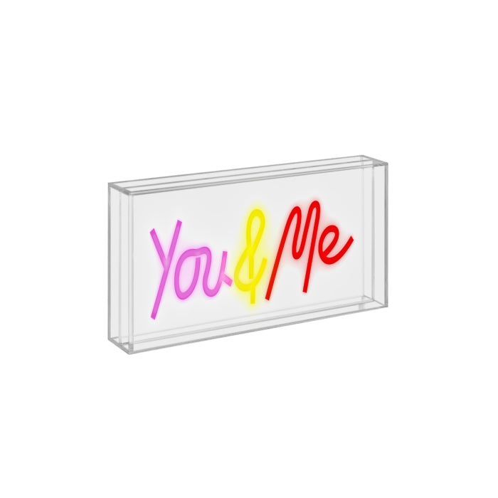 Tokyo - Enseigne Néon Avec Cadre YOU&ME