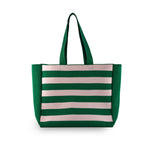 Guatape - Sac Fourre-tout Tricoté Rayures Horizontales - Textile