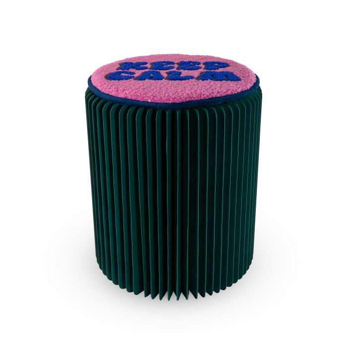 Amsterdam - Tabouret Pliant Avec Assise Souple - Vert