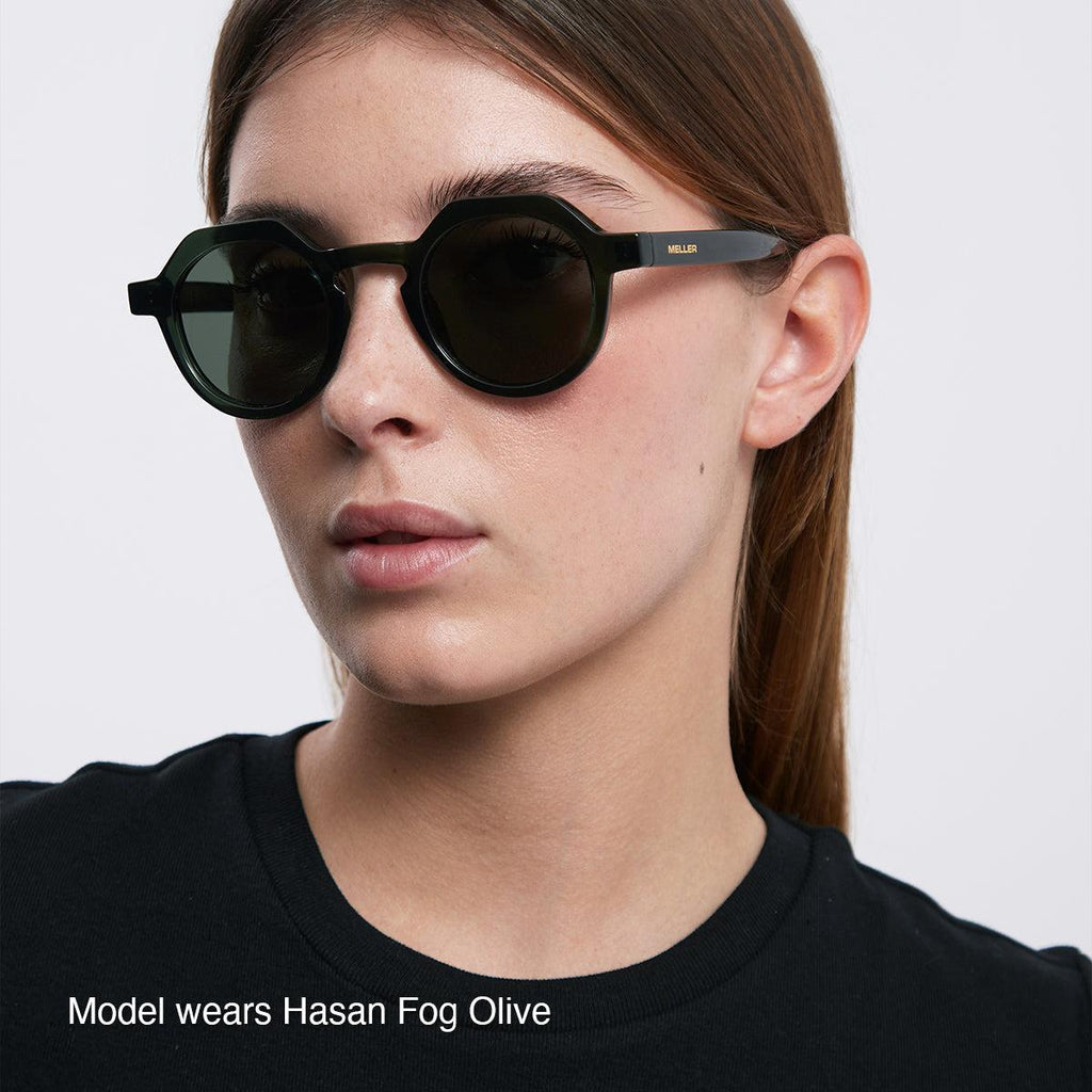 Lunettes De Soleil Hasan Greige - Olive