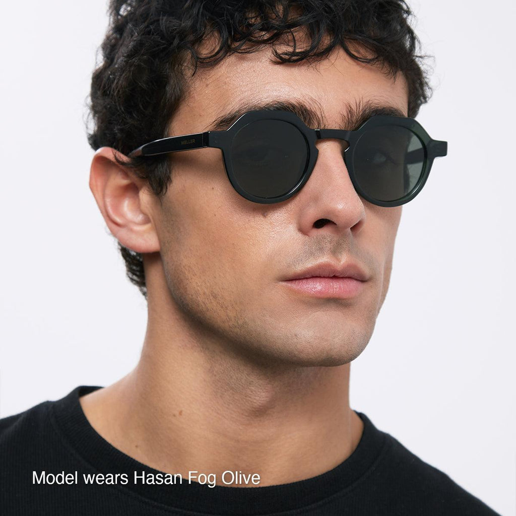Lunettes De Soleil Hasan Greige - Olive
