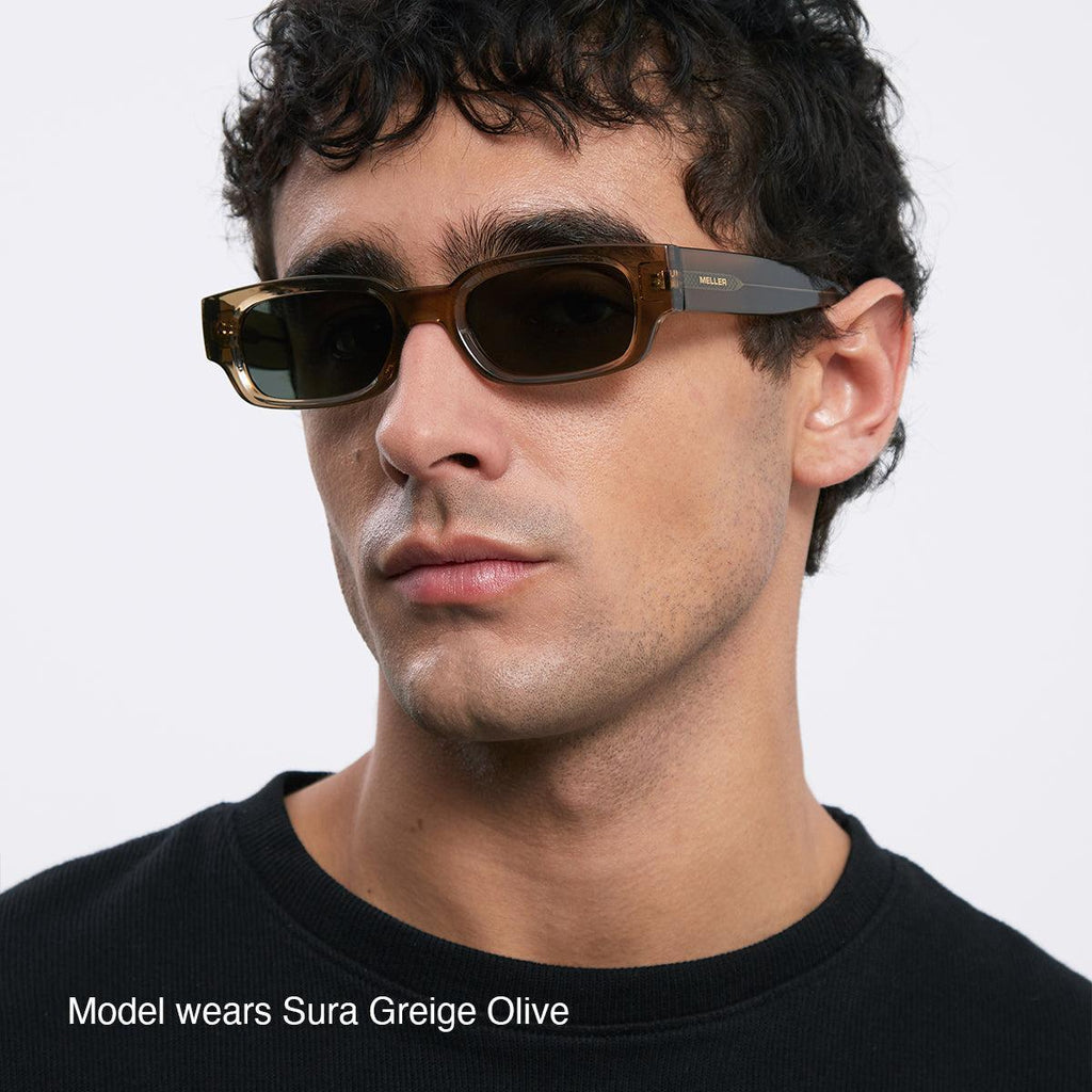 Lunettes De Soleil Sura Noir - Orange
