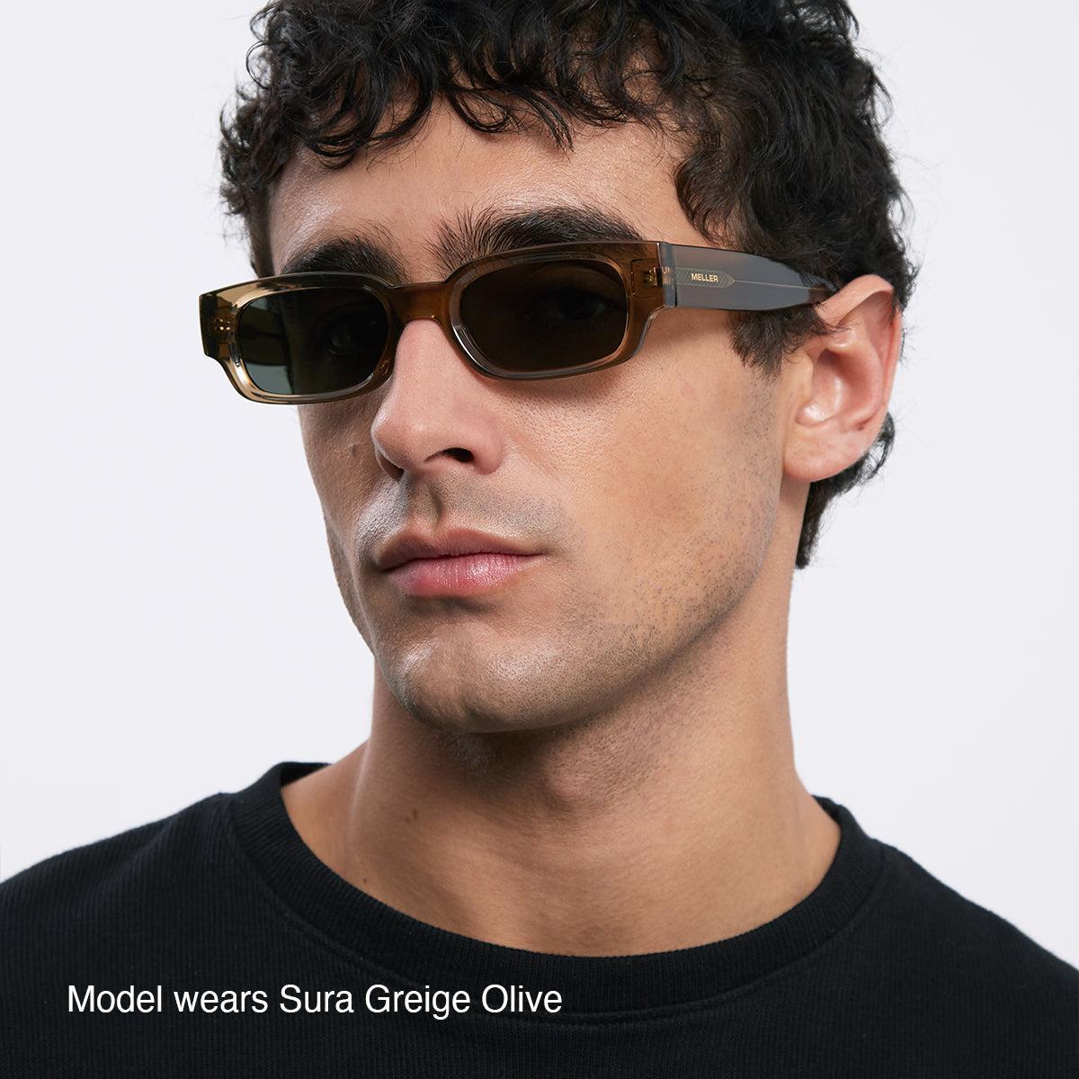 Lunettes De Soleil Sura Noir - Orange