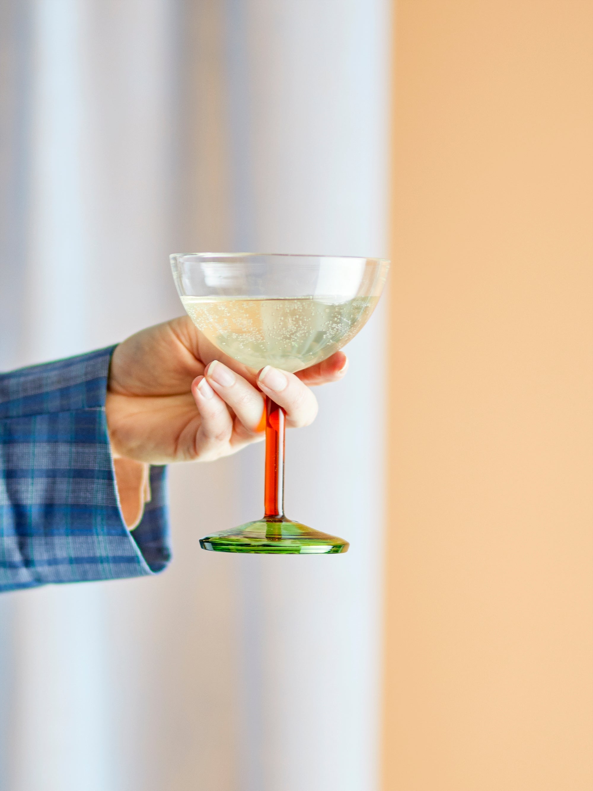 Martine - Verre À Cocktail - Multicolore - Verre