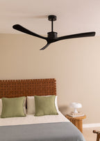 Wind Large Dc - Ventilateur De Plafond 40W Silent Xl Wifi - Noir