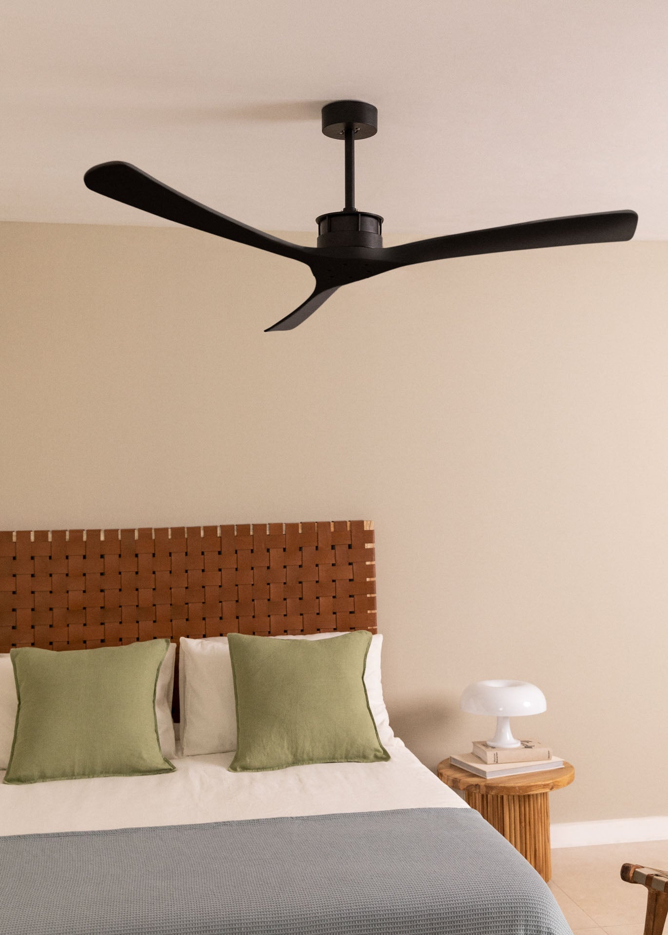 Wind Large Dc - Ventilateur De Plafond 40W Silent Xl Wifi - Noir