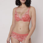 Soutien-Gorge Push-Up Wish - Corail - Lingerie - Simone Pérèle - The Bradery