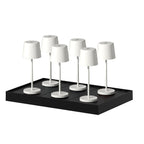 Kelly Mini - Lampe De Table Sans Fil - Acier - Blanc