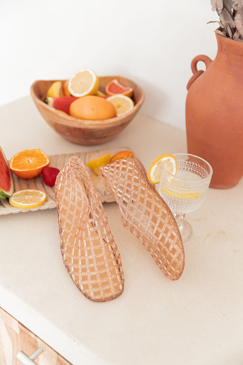 XUAN Dorées - Jelly Shoes