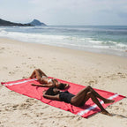 Fouta Xxl Classique - Rouge