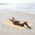 Fouta Xxl Classique - Jaune Moutarde