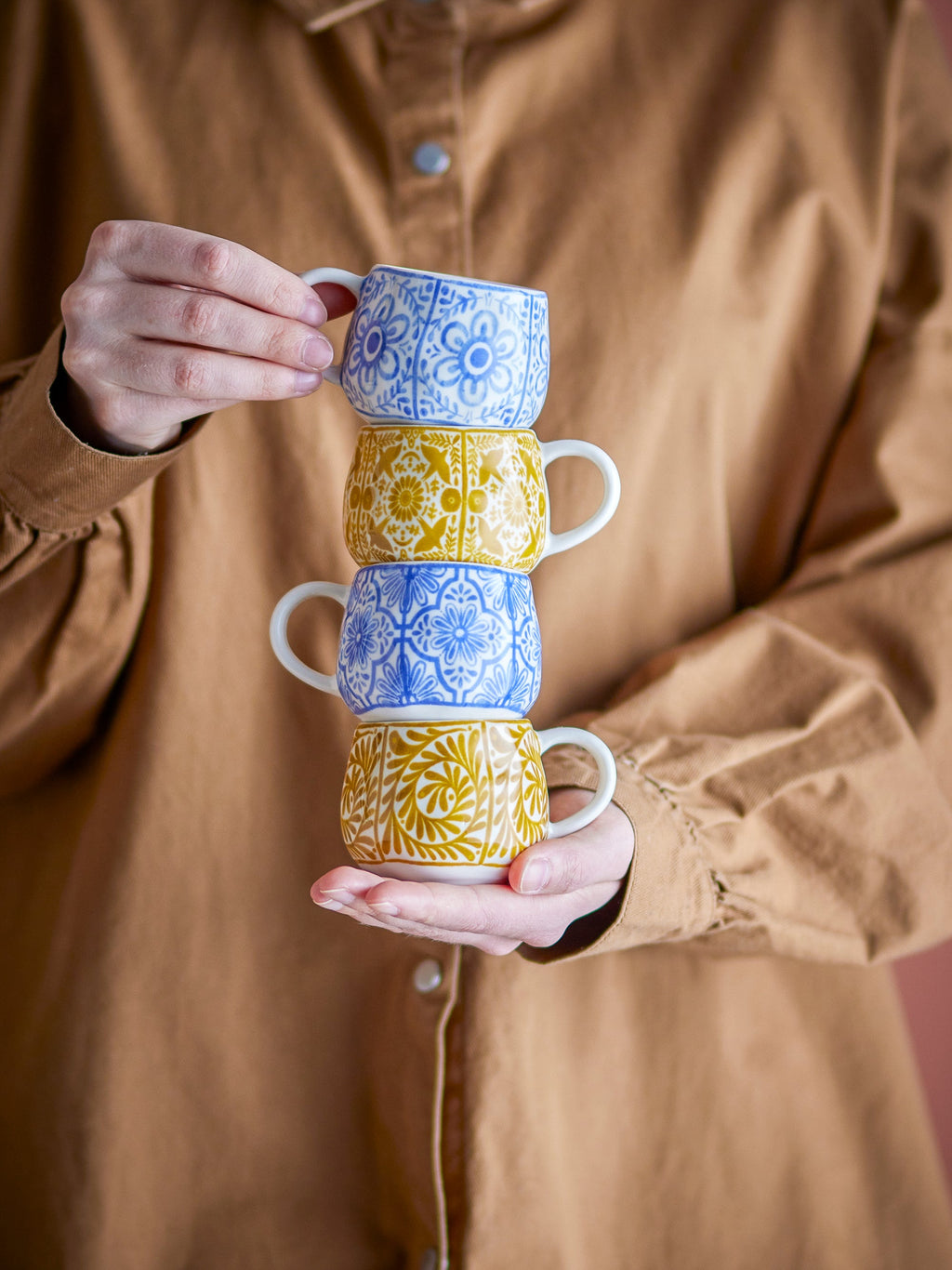 Milton - Tasse À Expresso - Multicolore - Grès