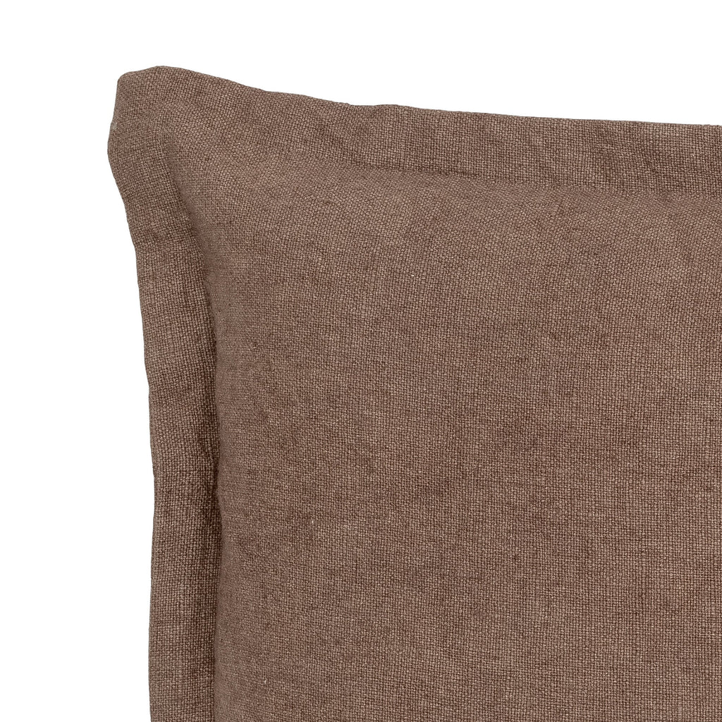 Maisa - Coussin - Marron - Coton