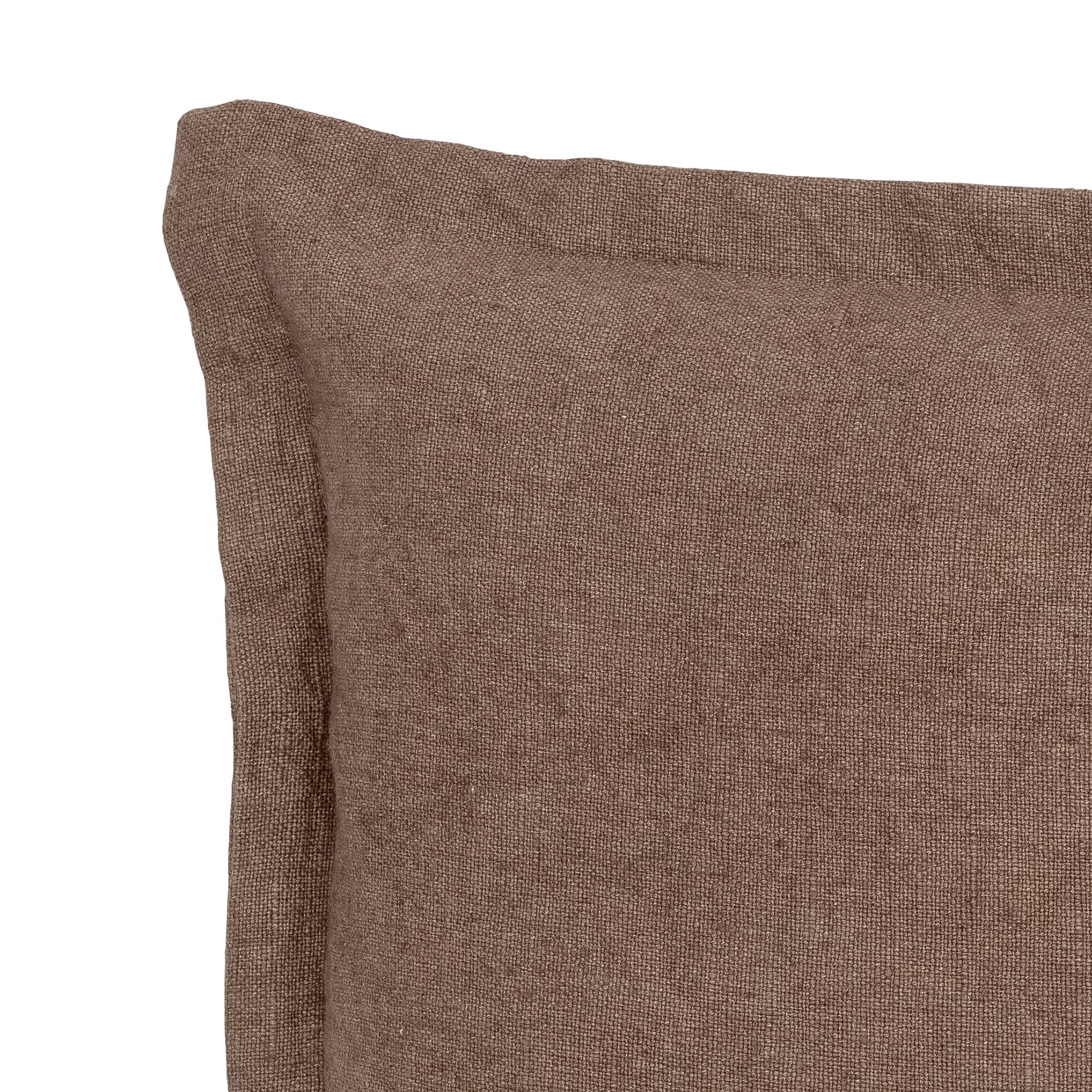Maisa - Coussin - Marron - Coton