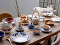 Camellia - Assiette Creuse - Bleu - Porcelaine