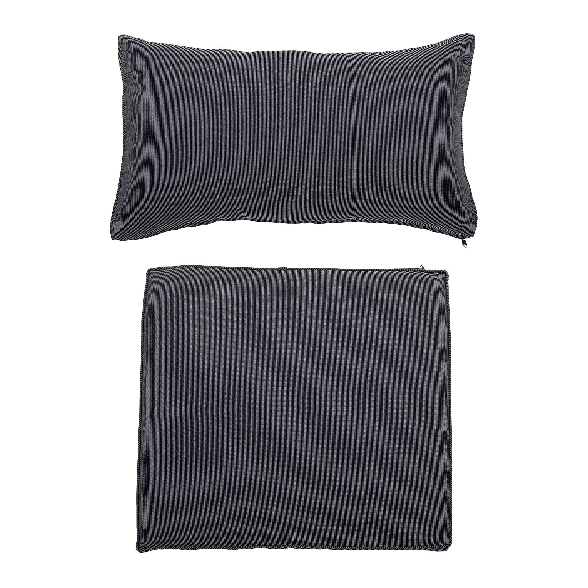 Mundo - Housse De Coussin (Sans Garnissage) - Gris - Polyester
