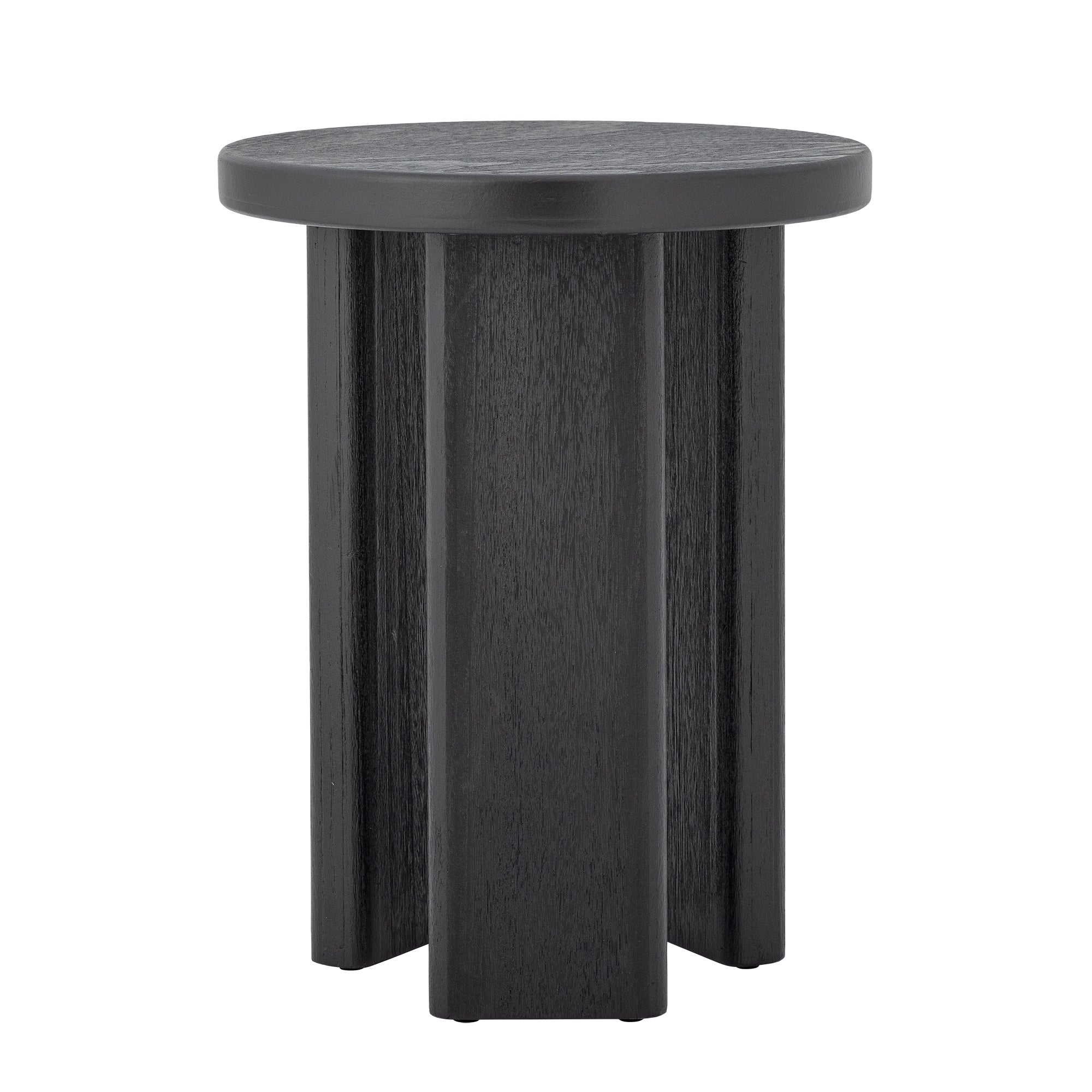 Mimola - Table D'Appoint - Noir - Sapin