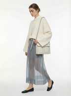 Sac Yves Saint Laurent Vintage Crossbody Blanc