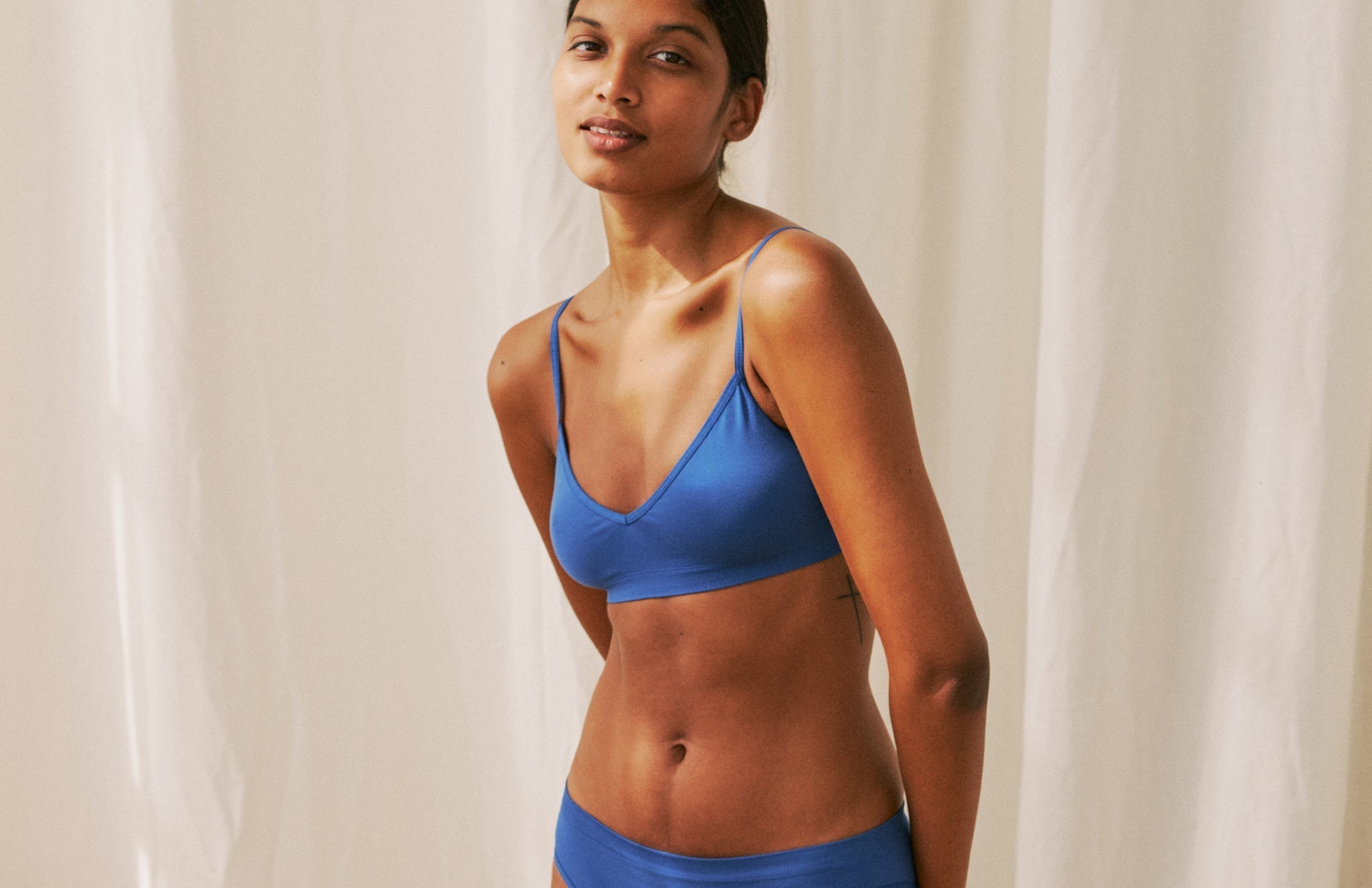 Sous-Vêtements Yunaska - Vrai Bleu - Femme