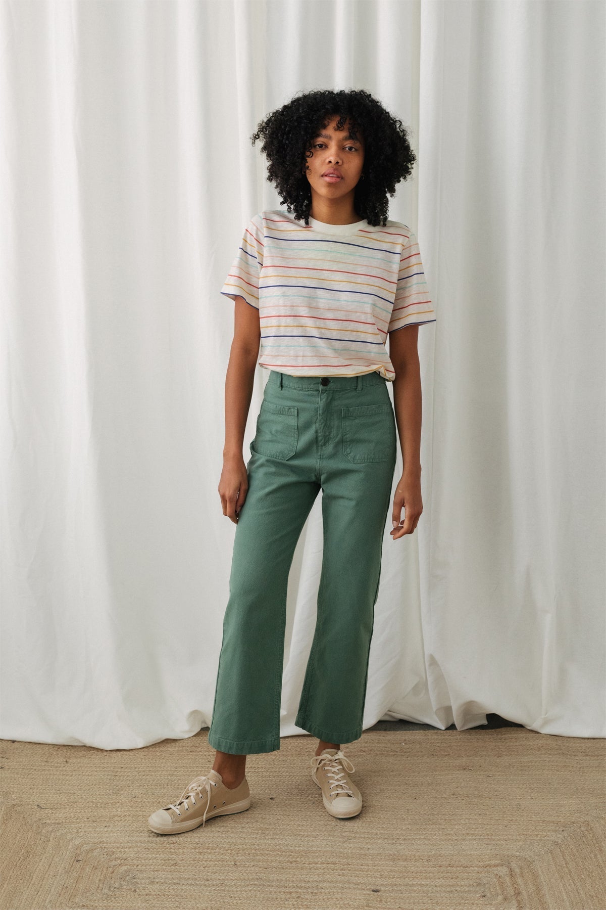 Pantalon Yunosti - Vert Sauge - Femme