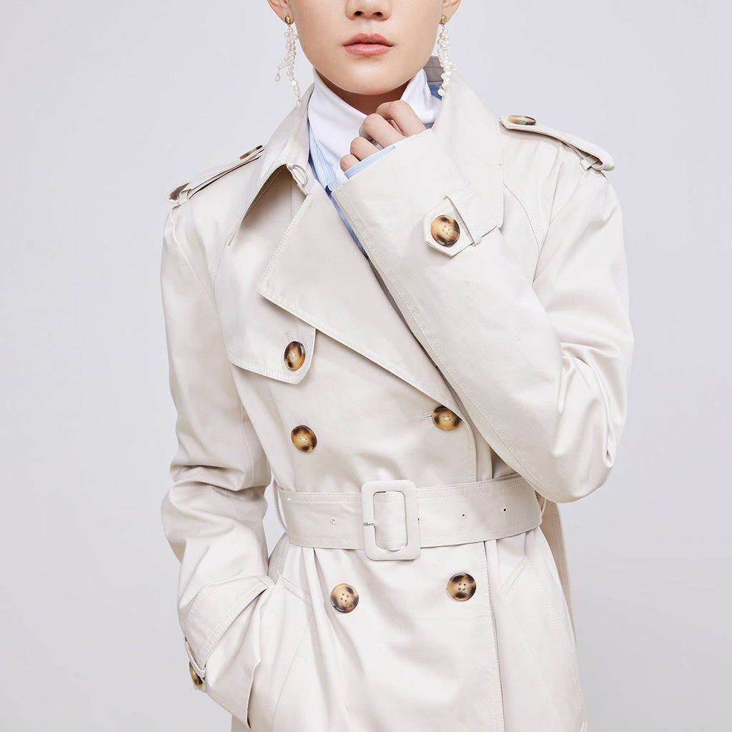 Lily - Manteau - Kaki Clair