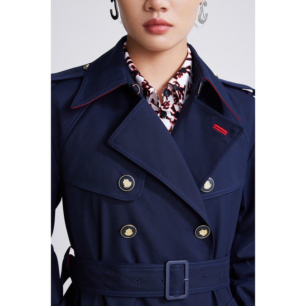Lily - Manteau - Bleu Marine