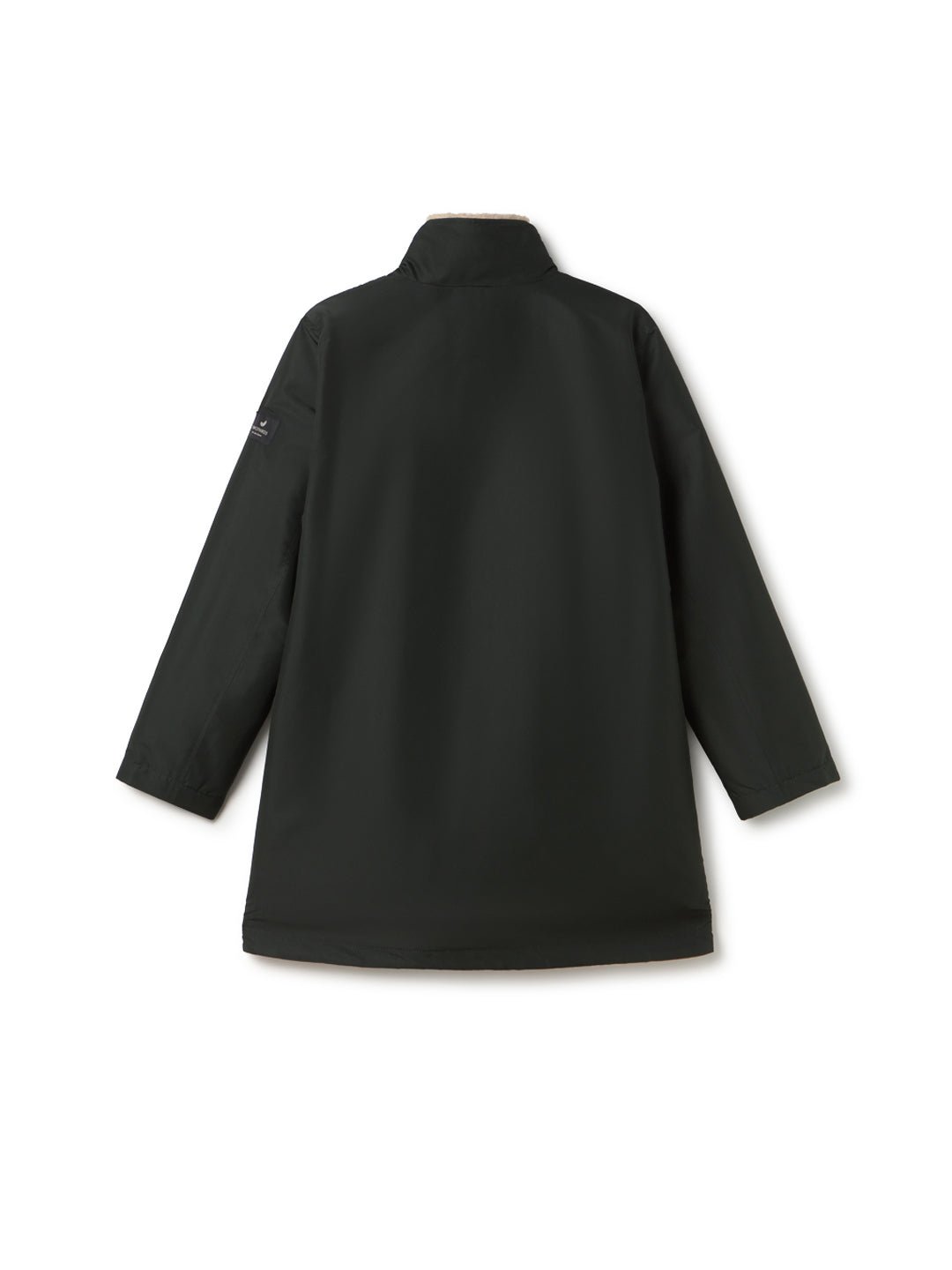 Women’s forest green sherpa coat