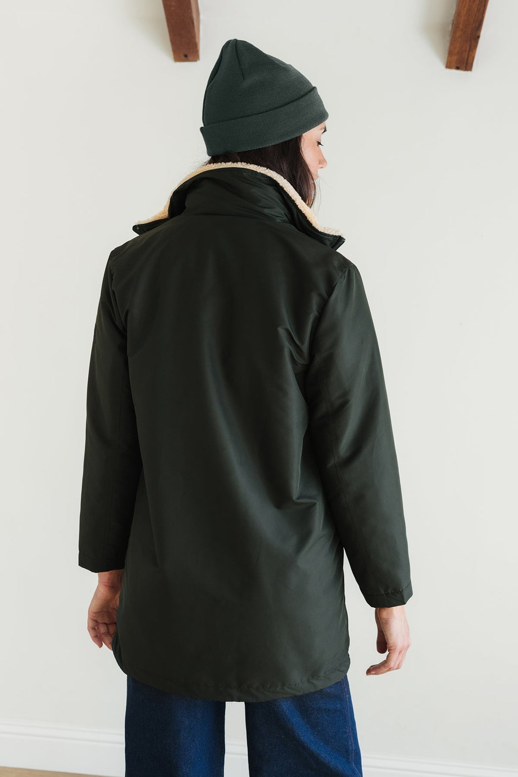 Lightweight sustainable winter jacket