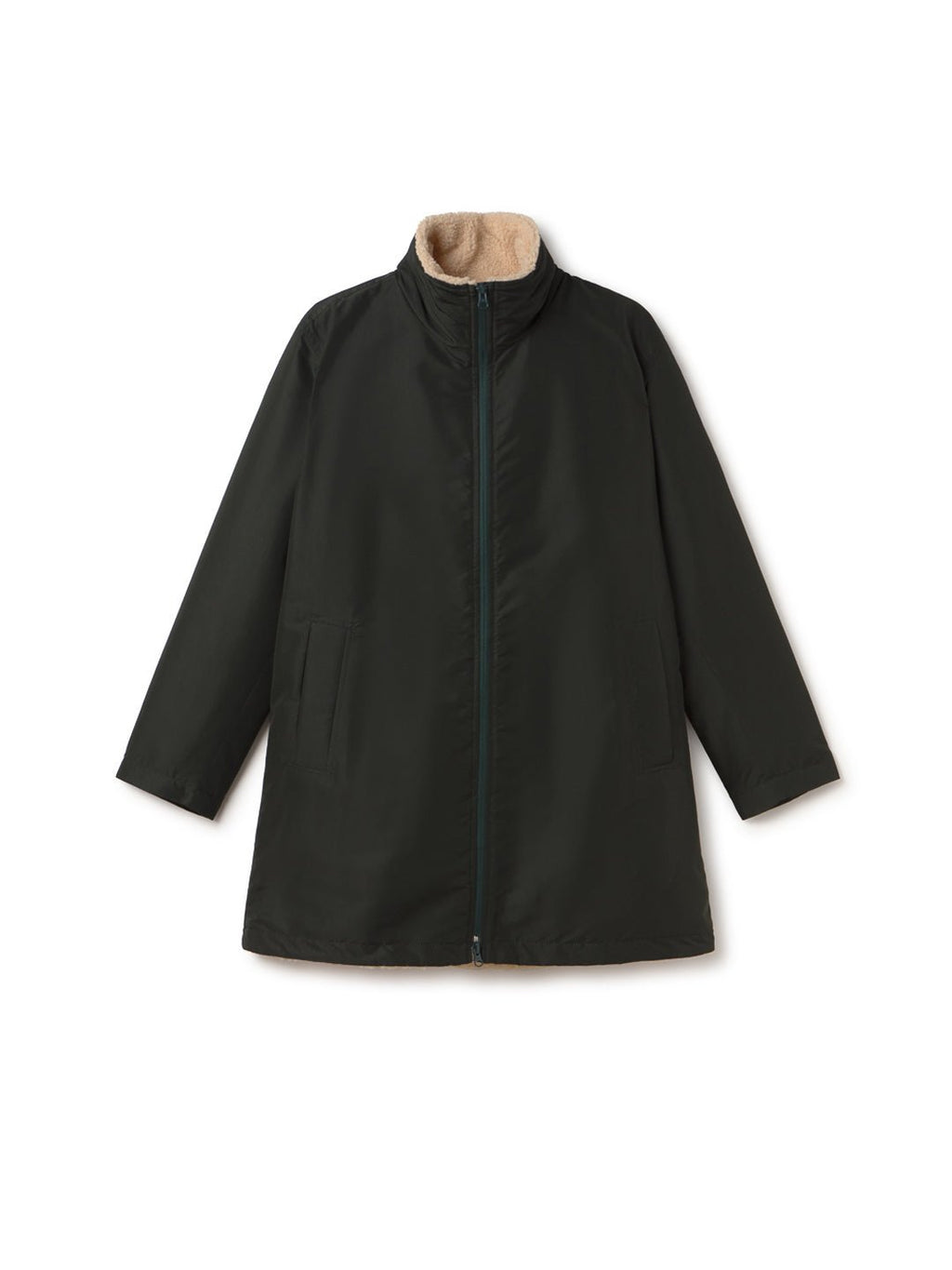 Eco-friendly high-neck winter jacket