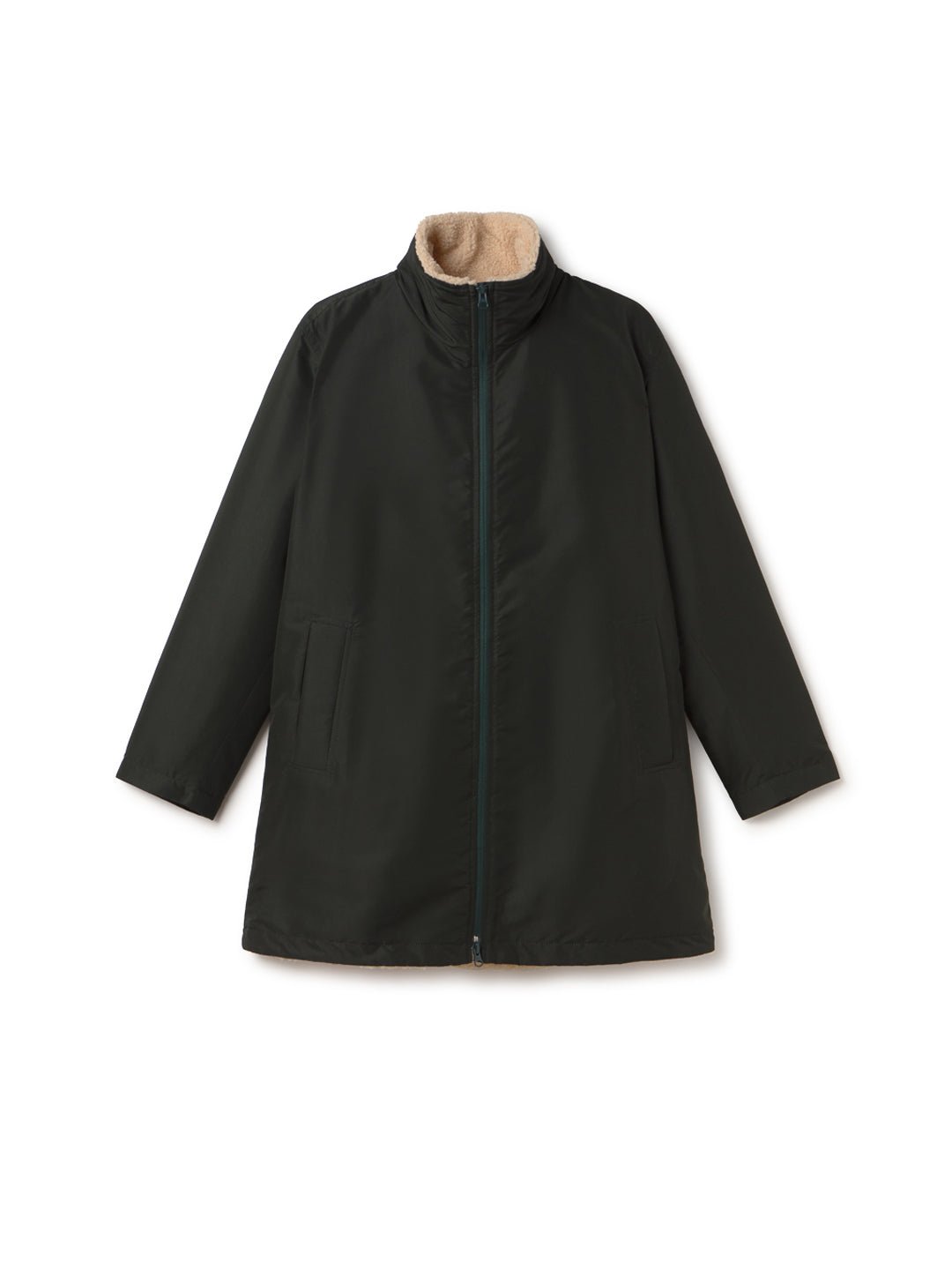 Eco-friendly high-neck winter jacket