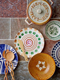 Shama - Assiette - Multicolore - Grès